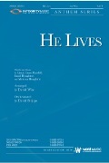 He Lives by Cruse-Ratcliff and Houghton - Wise David - for SATB and Piano