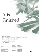 It Is Finished by - Duren Cliff - for SATB