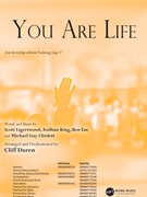 You Are Life by Ligertwood King Tan and Chislett - Duren Cliff - Hillsong Worship for SATB and Piano