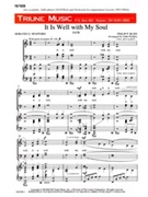 It Is Well With My Soul by Bliss Philip P - Purifoy John - for SATB