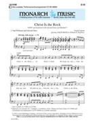 Christ Is The Rock by Larson Lloyd for SATB