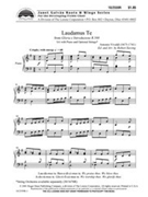 Laudamus Te by Vivaldi Antonio Lucio - Sieving Robert - for SA