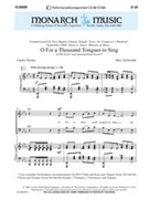 O For A Thousand Tongues To Sing by McDonald Mary for SSAATTBB