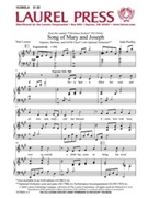 Song Of Mary And Joseph by Purifoy John for SATB