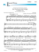 Saw You Never In The Twilight by Porter Tom for SSA