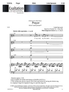 Prayer by Spevacek Linda for SSAA