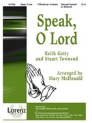Speak O Lord by Getty Keith - McDonald Mary - for TTBB