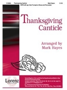 Thanksgiving Canticle by Hayes Mark - Hayes Mark - for SATB