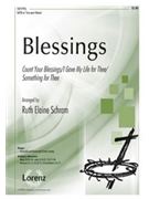 Blessings by - Schram Ruth Elaine - for SATB