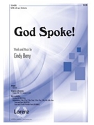 God Spoke by Berry Cindy for SATB