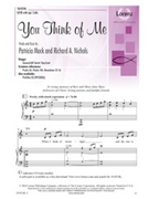 You Think of Me by Nichols Richard A for SATB and Piano