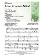 Arise Arise and Shine by McDonald Mary for SATB and Piano