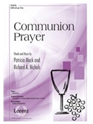 Communion Prayer by Mock and Nichols for SATB and Piano
