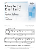 Glory to the Risen Lamb by Warren F R - Larson Lloyd - Jean Anne Shafferman for SATB and Piano