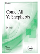 Come All Ye Shepherds by Rouse Jay for SATB and Piano