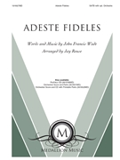 Adeste Fideles by Wade John Francis - Rouse Jay - for SATB and Piano