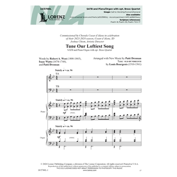 Tune Our Loftiest Song