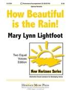How Beautiful Is The Rain by Lightfoot Mary Lynn for 2-Part