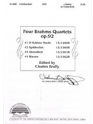 O Schone Nacht by Brahms Johannes - Bruffy Charles - for SATB