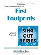 First Footprints by Wolfe/white Phyliss for Unison/2-Part