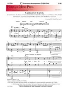 Canticle Of Carols by Spevacek Linda for SAB