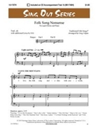 Folk Song Nonsense by Gilpin Greg - Gilpin Greg - for 2-Part