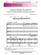 Christmas Madrigal Roundezvous by Spevacek Linda for SATB