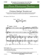 Christmas Madrigal Roundezvous by Spevacek Linda for 2-Part