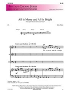 All Is Merry & All Is Bright by Estes Jerry for 3-Part Mixed