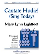 Cantate Hodie by Lightfoot Mary Lynn for 3-Part Mixed