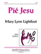 Pie Jesu by Lightfoot Mary Lynn for SSA