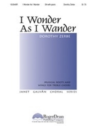 I Wonder As I Wander by Zerbe Dorothy for 2-Part and Piano