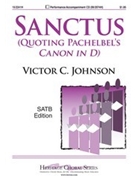 Sanctus by Johnson Victor C for SATB