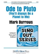 Ode To Pluto by Burrows Mark for Unison/2-Part