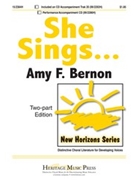She Sings by Bernon Amy F for 2-Part