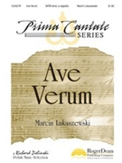 Ave Verum by Lukaszewski Marcin for SATB