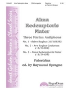 Alma Redemptoris Mater by Palestrina Giovanni Pierluigi da - Sprague Raymond - for SSAA