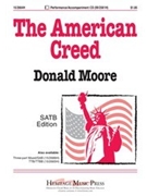American Creed by Moore Donald for SATB
