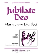 Jubilate Deo by Lightfoot Mary Lynn for SSA