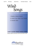 Wind Songs by Henderson Ruth Watson for SSA