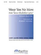 Weep You No More by Quilter Roger - Sieving Robert - for SSA