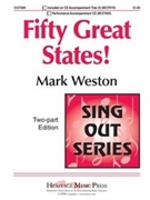 Fifty Great States by Weston Mark for 2-Part
