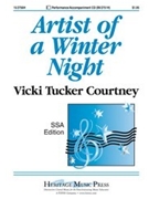Artist Of A Winter Night by Courtney Vicki Tucker for SSA