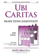 Ubi Caritas by Lightfoot Mary Lynn for SSA