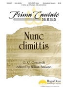 Nunc Dimittis by Gorczycki Grzegorz - Bausano William - for SSAATTBB