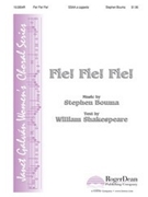 Fie Fie Fie by Bouma Stephen for SSAA