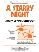 Starry Night by Lightfoot Mary Lynn for 2-Part