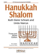 Hanukkah Shalom by Schram and Marcus for 3-Part Mixed and Piano