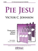 Pie Jesu by Johnson Victor C for 3-Part Mixed and Piano