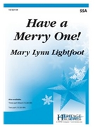 Have a Merry One by Lightfoot Mary Lynn for SSA and Piano